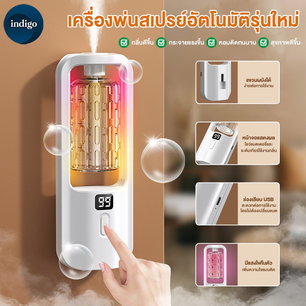 เครื่องพ่นน้ำหอมอัตโนมัติในห้อง