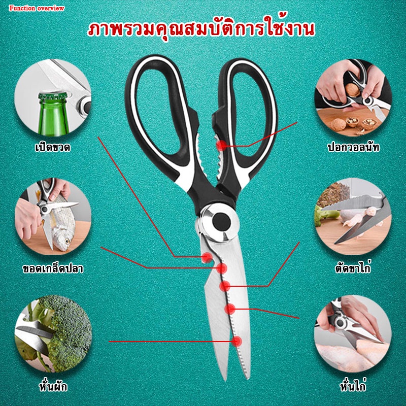 กรรไกร กรรไกรตัดอาหาร