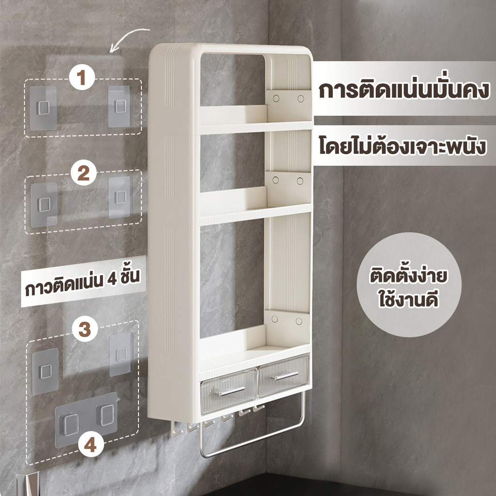 ชั้นวางของในครัวติดผนัง 4