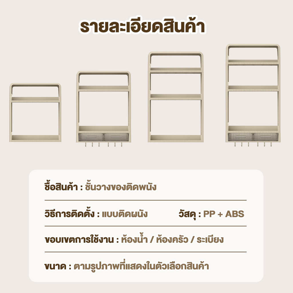 ชั้นวางของในครัวติดผนัง 6