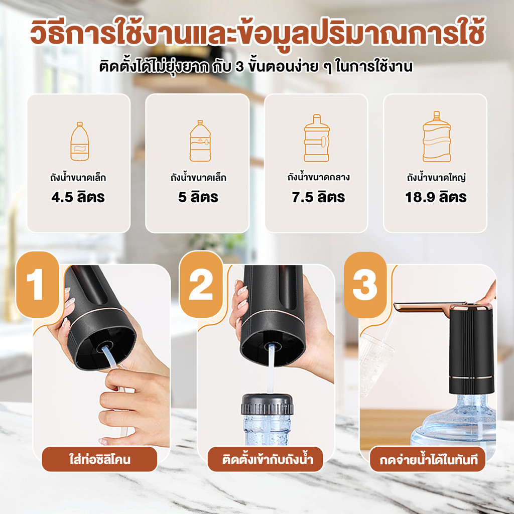 เครื่องกดน้ำอัตโนมัติ 5