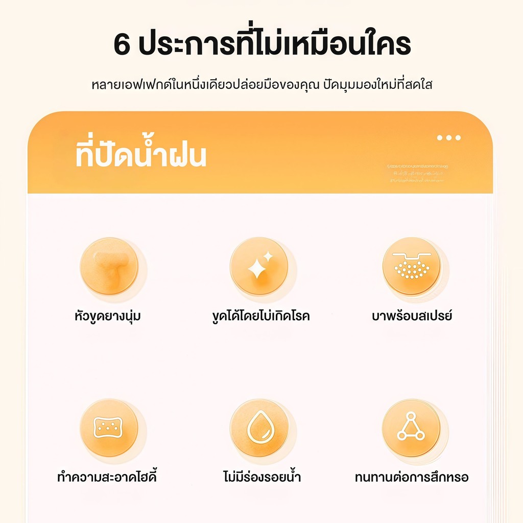 ไม้เช็ดกระจกรีดน้ำ 6