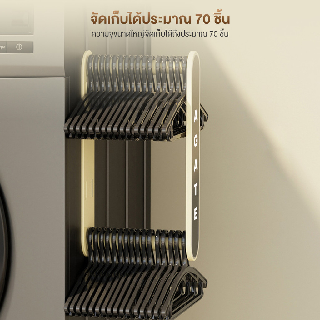 ที่จัดระเบียบไม้แขวนเสื้อ 3