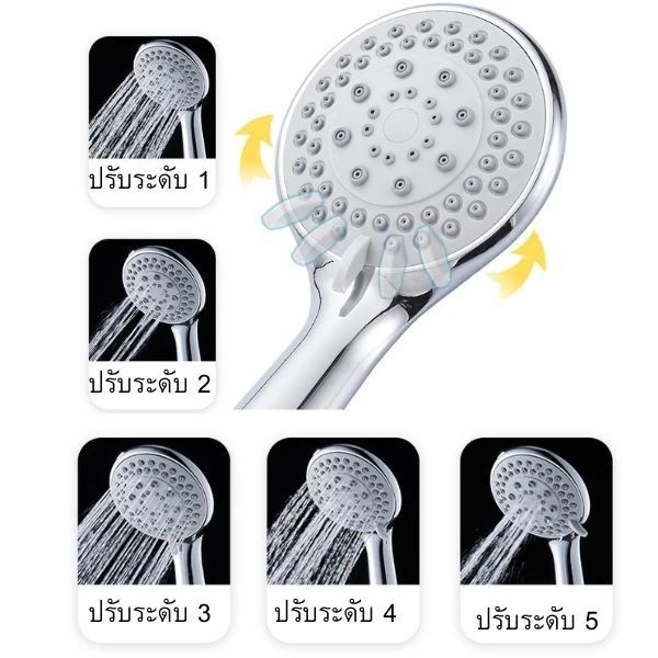 ฝักบัวอาบน้ำครบชุด 