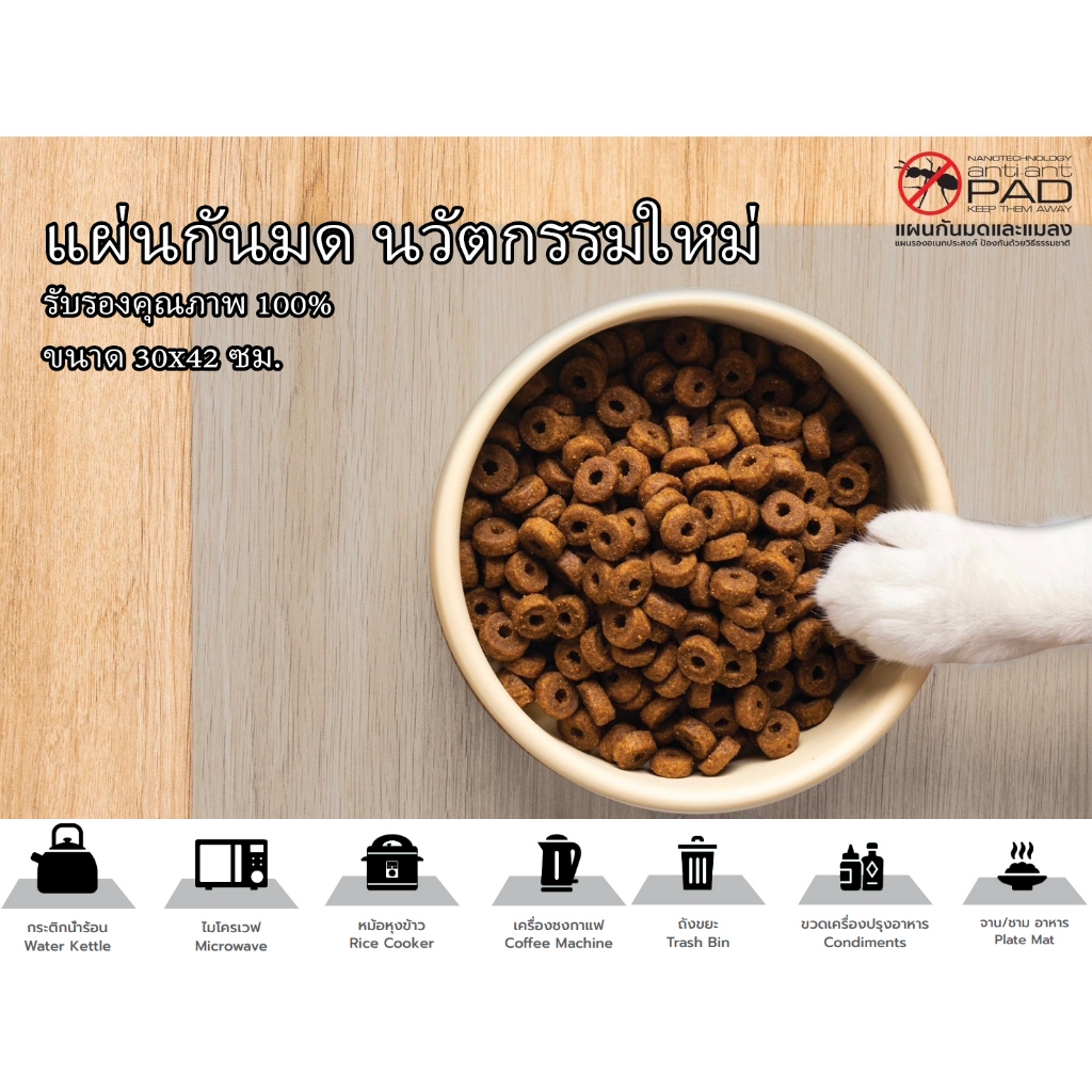 แผ่นรองกันมด 
