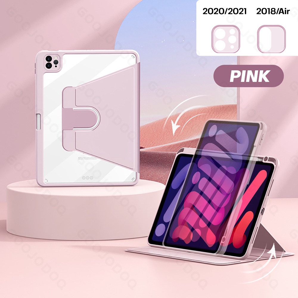 GOOJODOQ เคสแท็บเล็ตหมุน 360°