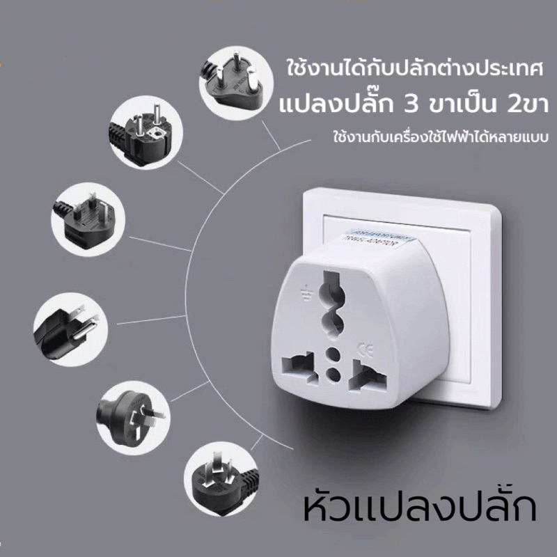 หัวแปลงปลั๊กไฟ